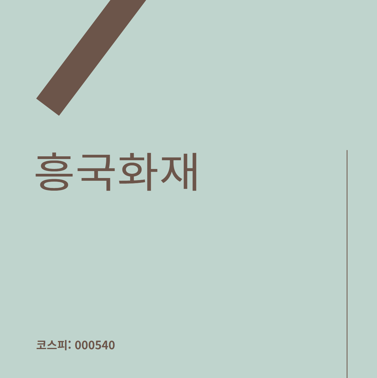 흥국화재 주요 사업, 경쟁력, 배당 정보, 주가 전망, 기업 분석