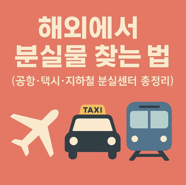 해외에서 분실물 찾는 법