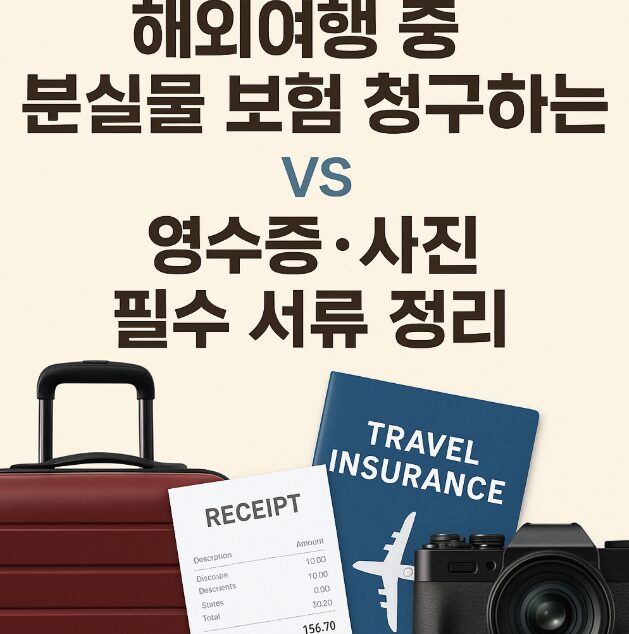해외여행 분실물 보험 청구