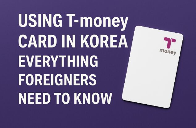 T-money Card in korea