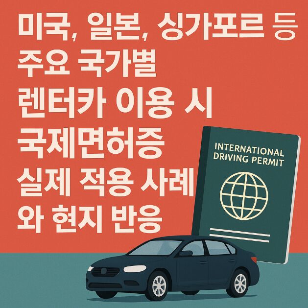 국제면허증 사용