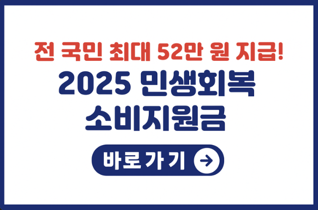 민생회복 소비지원금