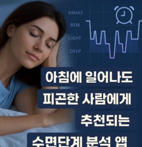 수면 분석 앱