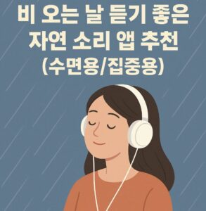 자연 소리 앱