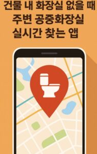 공중화장실 찾는 어플