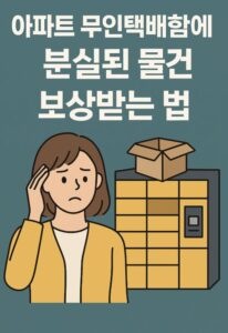 무인택배함 분실