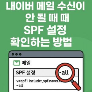 네이버 메일 수신