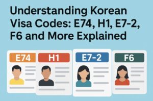 korean visa codes